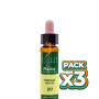 Pack 3x ELIXIR FLORAL 20 MIMULUS 10Ml. PLANTIS