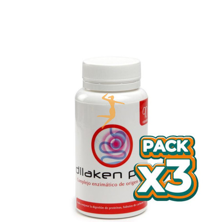 Pack 3x DILAKEN PLUS 90 CÁPSULAS PLANTIS