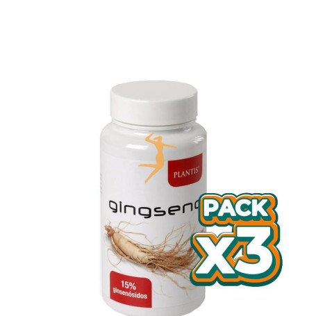 Pack 3x GINSENG 50 CÁPSULAS PLANTIS