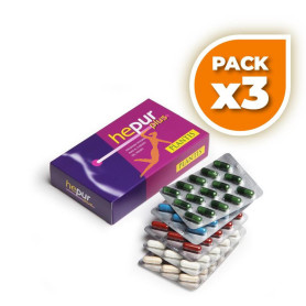 Pack 3x HEPUR PLUS 90 CÁPSULAS PLANTIS
