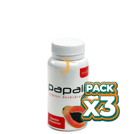 Pack 3x PAPAIN 60 CÁPSULAS PLANTIS
