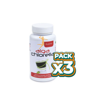 Pack 3x ALGA CHLORELLA 90 CÁPSULAS PLANTIS