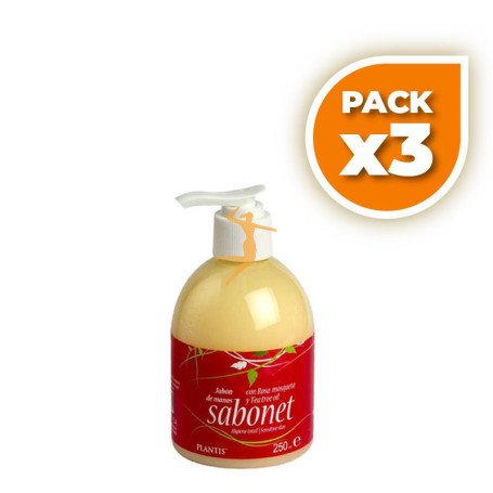 Pack 3x SABONET 250Ml. PLANTIS