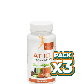 Pack 3x COENZIMA Q10 AT10 60 CÁPSULAS PLANTIS