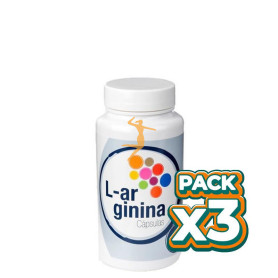 Pack 3x ARGININA 60 CAPSULAS ARTESANIA AGRICOLA