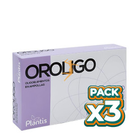 Pack 3x OROLIGO 20 AMPOLLAS ARTESANIA AGRICOLA