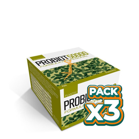 Pack 3x PROBIOT 50.000 FÓRMULA PROFESIONAL 15 SOBRES PLANTIS