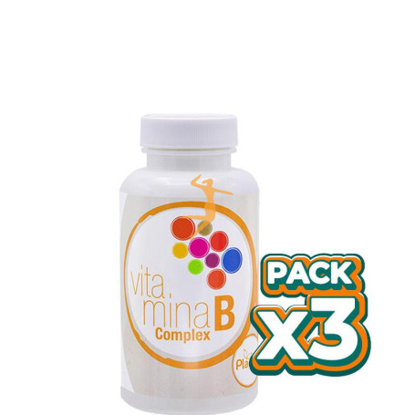 Pack 3x VITAMINA B COMPLEX 60 CÁPSULAS PLANTIS