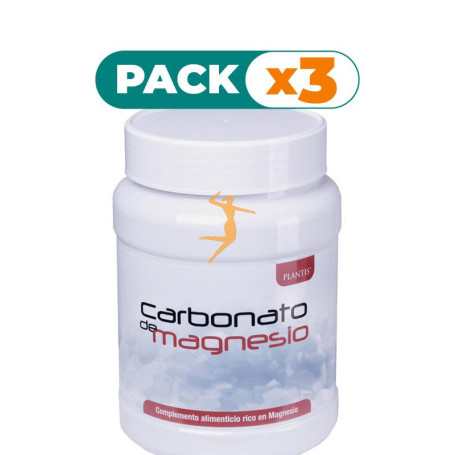 Pack 3x CARBONATO MAGNESIO 300Gr. PLANTIS
