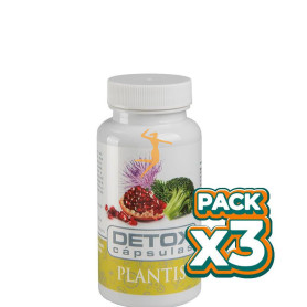Pack 3x DETOX 60 CÁPSULAS PLANTIS