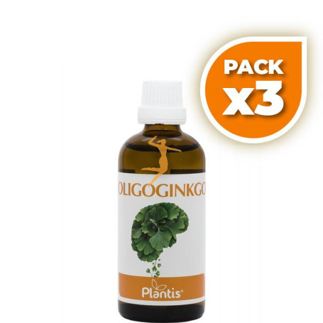 Pack 3x OLIGOGINKGO 100Ml. PLANTIS
