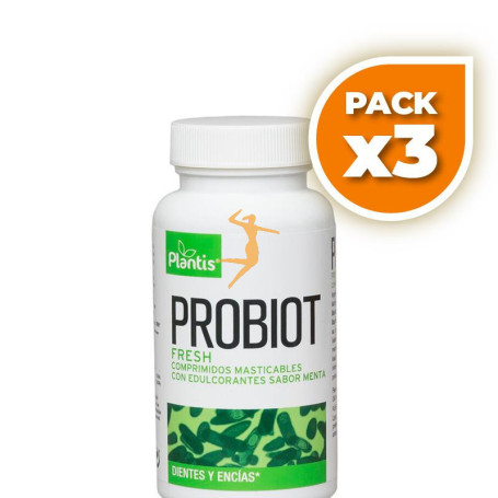 Pack 3x PROBIOT FRESH 30 COMPRIMIDOS PLANTIS