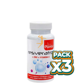 Pack 3x RESVERATROL 60 CÁPSULAS PLANTIS