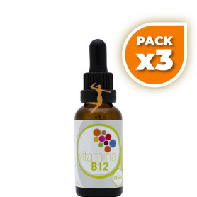 Pack 3x VITAMINA B12 30Ml. PLANTIS