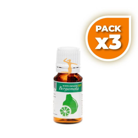 Pack 3x ACEITE ESENCIAL BERGAMOTA ECO PLANTIS 10 ml PLANTIS