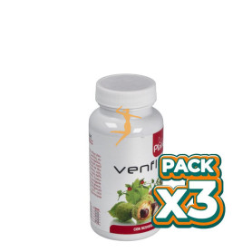 Pack 3x VENFLUX CASTAÑO DE INDIAS + RESVERATROL PLANTIS 60 CAP. PLANTIS