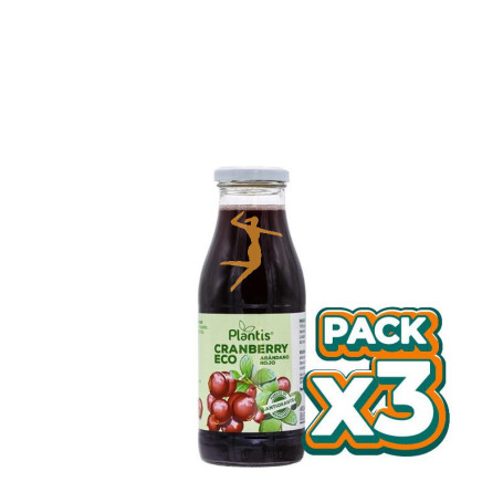 Pack 3x CRANBERRY ECO PLANTIS 500 ML PLANTIS