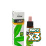 Pack 3x CBD 10% GOTAS MANGO 1000MG 10 ML PLANTIS