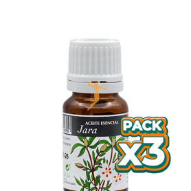Pack 3x ACEITE ESENCIAL DE JARA 10ML PLANTIS