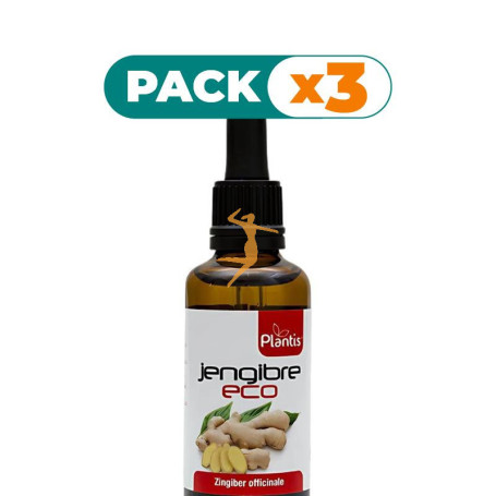 Pack 3x EXTRACTO DE JENGIBRE ECO 50ML PLANTIS