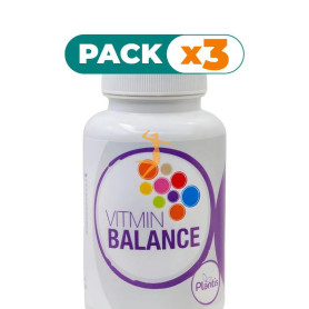 Pack 3x VITMIN BALANCE 120 CÁPSULAS PLANTIS