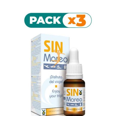 Pack 3x SIN MAREO 15Ml. TEGOR