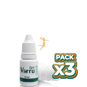 Pack 3x VERRUTER 10ML. GOTERO TEGOR