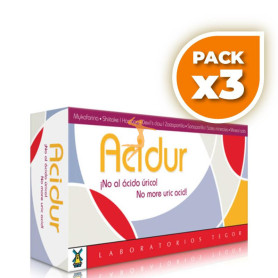 Pack 3x ACIDUR 60 CÁPSULAS TEGOR