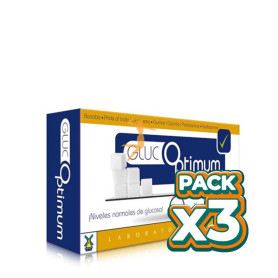 Pack 3x GLUCOPTIMUM 60 CÁPSULAS TEGOR