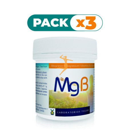 Pack 3x MGB 60 CÁPSULAS TEGOR