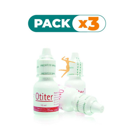 Pack 3x OTITER 10Ml. TEGOR