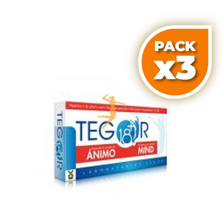 Pack 3x TEGOR 18+ 40 CÁPSULAS TEGOR
