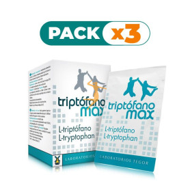 Pack 3x TRIPTOFANO MAX 14 SOBRES TEGOR