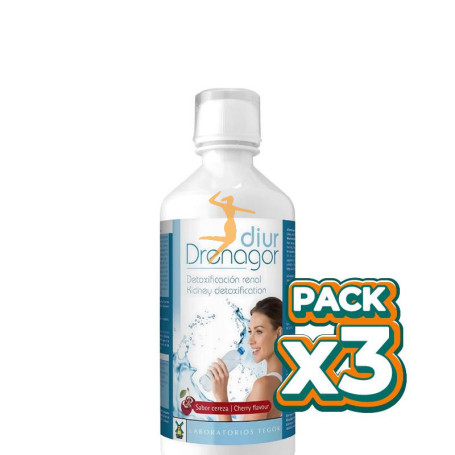 Pack 3x DRENAGOR DIUR 500ML TEGOR