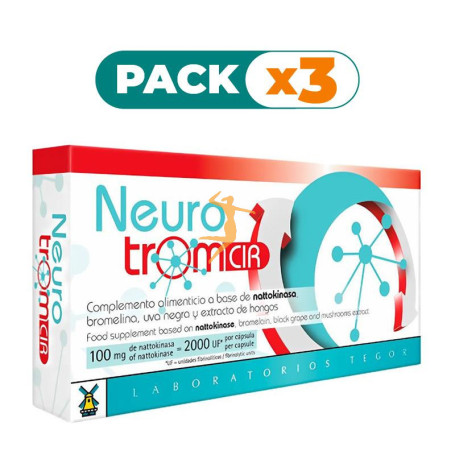 Pack 3x NEUROTROM CIR 28 CÁPSULAS TEGOR
