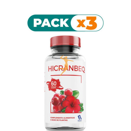Pack 3x HICRANBEQ 60 CÁPSULAS BEQUISA