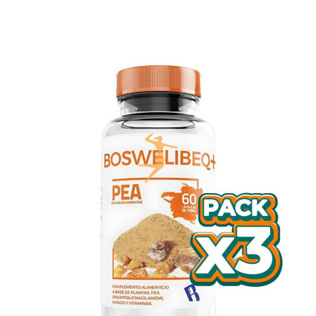 Pack 3x BOSWELIBEQ+ PEA 60 CAPSULAS BEQUISA