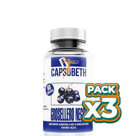 Pack 3x CAPSUBETH GROSELLERO NEGRO 60 CÁPSULAS BEQUISA