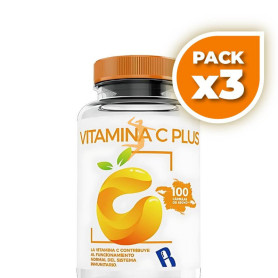 Pack 3x VITAMINA C PLUS 100 CÁPSULAS BEQUISA