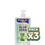 Pack 3x JABÓN ALOE VERA COMPLEX 1000 ML SHOVA.DE