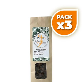 Pack 3x ANÍS ESTRELLADO BOLSA 50GR PLANTIS