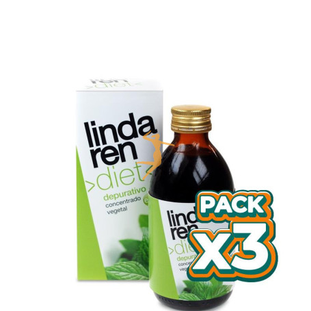 Pack 3x DEPURATIVO ECO 250Ml. LINDA REN DIET