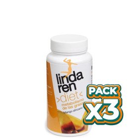 Pack 3x MANGO AFRICANO 60 CÁPSULAS LINDA REN DIET