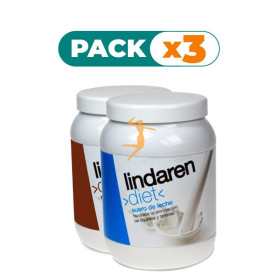 Pack 3x SUERO DE LECHE CHOCOLATE 500Gr. LINDA REN DIET