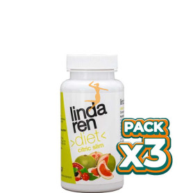 Pack 3x CITRIC SLIM 60 CÁPSULAS LINDAREN