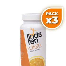Pack 3x LINDIL COMPLEX 60 CÁPSULAS LINDAREN DIET