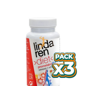 Pack 3x PROMETABOL GLP 60 CÁPSULAS LINDAREN DIET