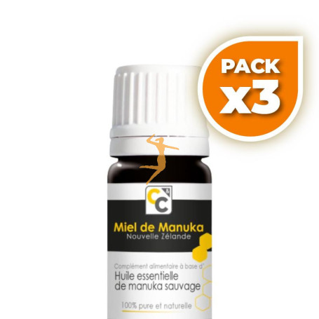 Pack 3x ACEITE ESENCIAL DE MANUKA SILVESTRE 5ML COMPTOIRS & COMPAGNIES