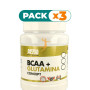 Pack 3x BCAA + GLUTAMINA TROPICAL EXTREME PURITY 600Gr. MEGAPLUS