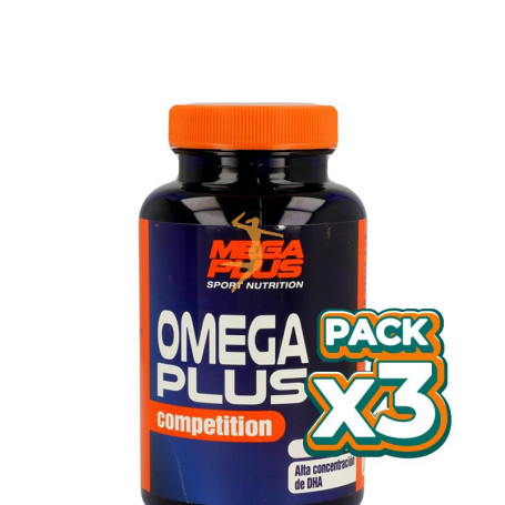 Pack 3x OMEGA-3 PLUS 90 CAPSULAS MEGAPLUS